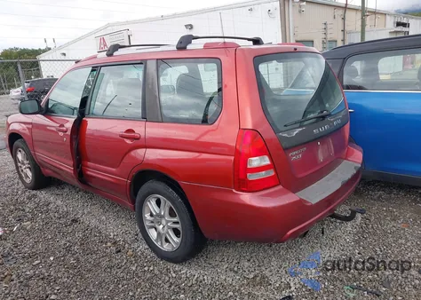 2005 Subaru Forester 2.5Xt from USA, damaged, VIN JF1SG69675G712332